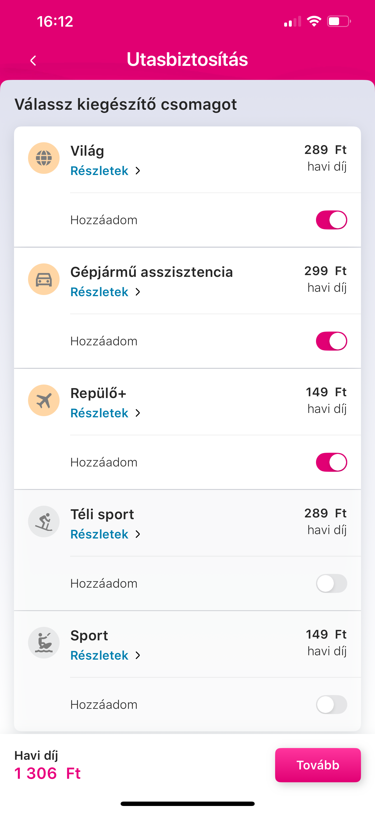 Utasbiztosítás
